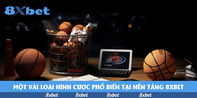 Một vài loại hình cược phổ biến tại nền tảng 8xbet